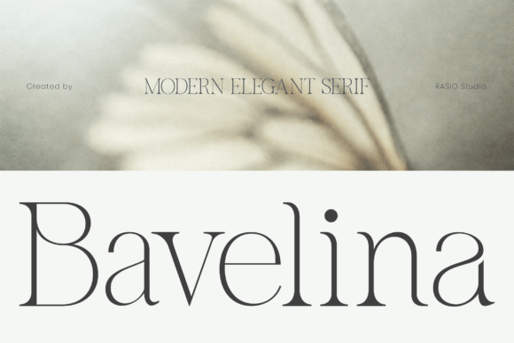 Bavelina: The Serif Font for Effortless Luxury