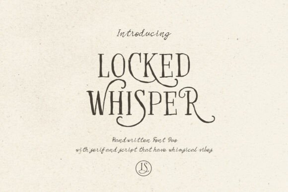 Locked Whisper: A Font Duo for Timeless, Emotional Design