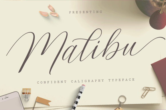 Malibu Script: Blending Calligraphy with Modern Design