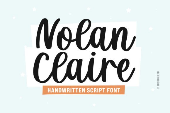 Nolan Claire: A Modern Handwritten Font for Creative Design