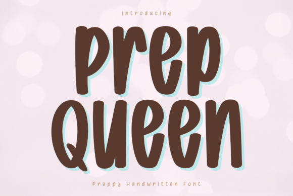 Prep Queen: Elevating Modern Design with Confident Typography