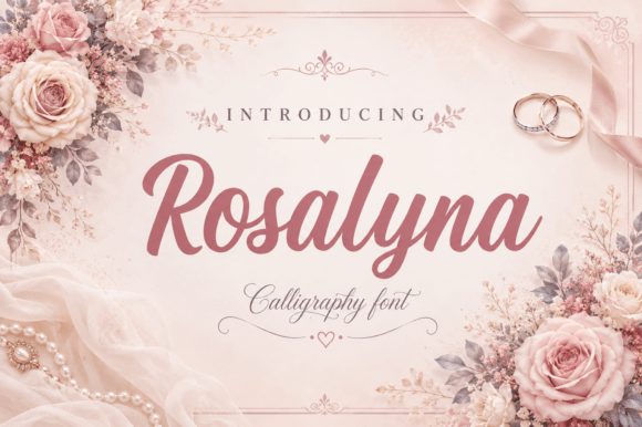 Rosalyna: The Elegant Script Font for Modern Design