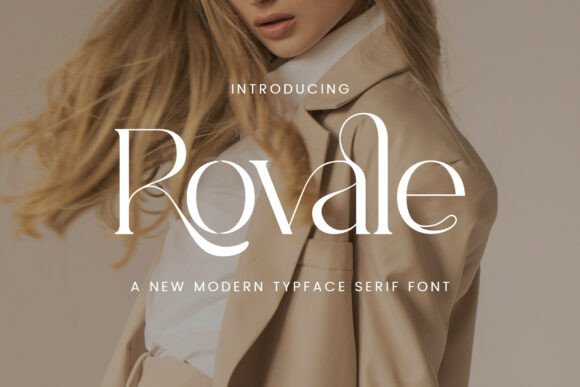 Rovale: Elevating Design with Modern Serif Sophistication