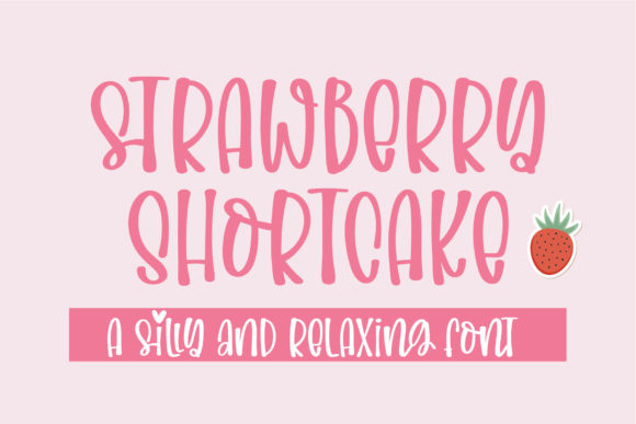 The Strawberry Shortcake Font: A Designer's Playful Asset