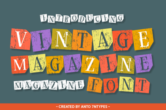 Unlock Creative Potential with the Vintage Magazine Font