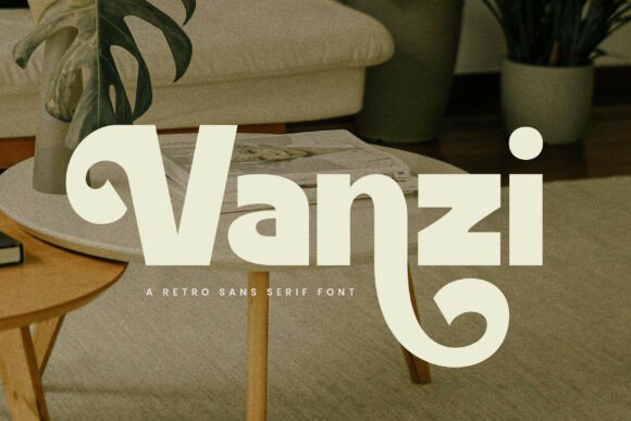 Vanzi: A Retro Sans Serif with Modern Flair