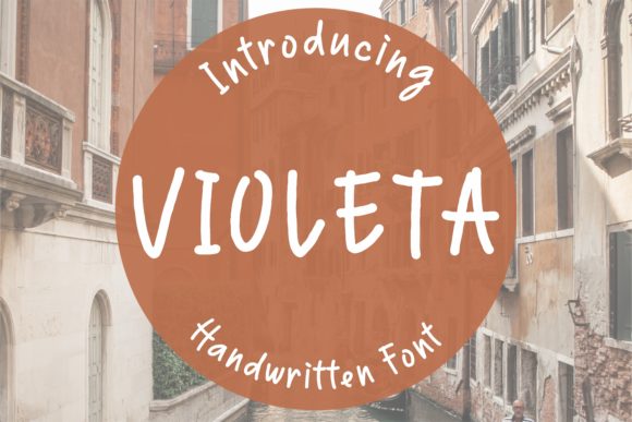 Violeta: A Handwritten Font for Authentic Design
